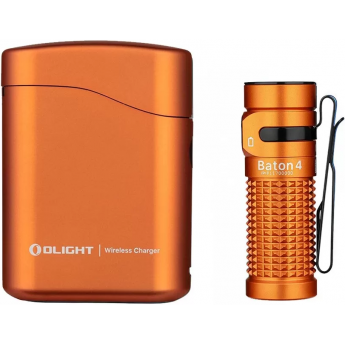 Фонарь OLIGHT BATON 4 PREMIUM EDITION ORANGE Фонарь OLIGHT BATON 4 PREMIUM EDITION ORANGE